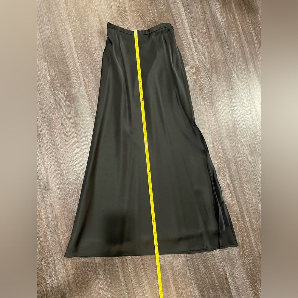 Ann Taylor Black Satin Maxi Skirt - Picture 10 of 15